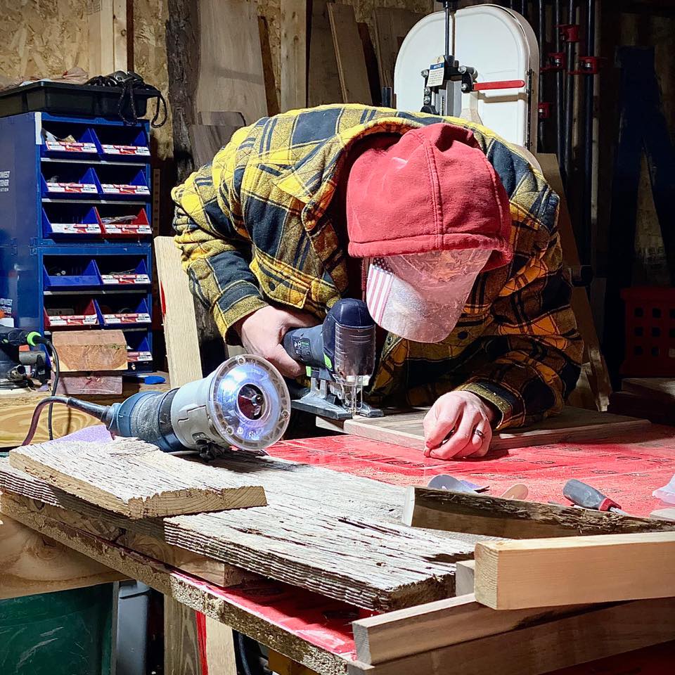 Carpentry construction project