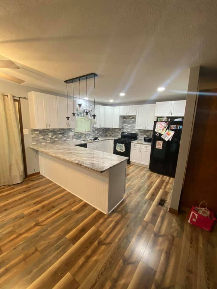 Kitchen remodeling project