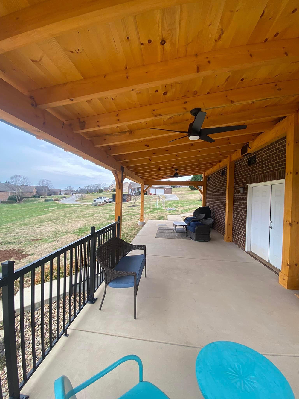 Home deck building project